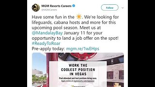 MGM hiring lifeguards