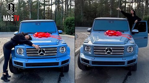 NFL Lineman Davon Godchaux Surprises Fiancee Chanel Iman Wit A G-Wagon For Her 33rd B-Day! 🚙