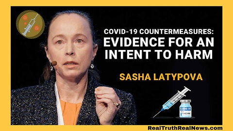 💥💉 Sasha Latypova Presents Evidence Of the Conspiracy to Commit Mass Murder By the USA DoD, HHS and the BigPharma Cartel