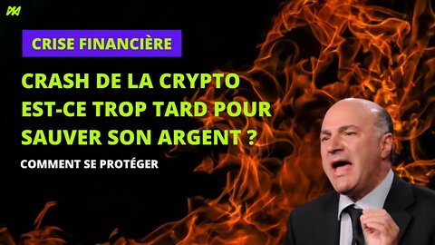 KRASH CRYPTO : comment sauver son argent ? 😱 FAILLITE du bitcoin ?