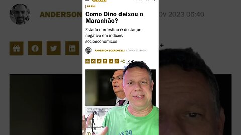Flavio Dino arruinou O Maranhão #shortsvideo