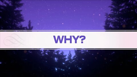 WHY? - Week 2 - Rev Todd Johnson