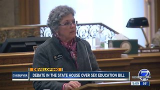 Debate in the state House over sex education bill