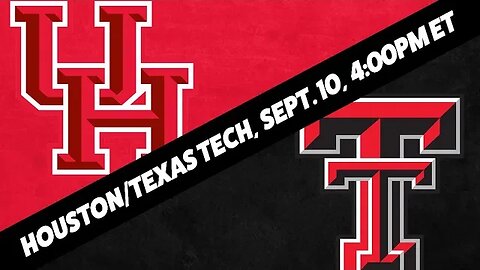 Texas Tech Red Raiders vs Houston Cougars Picks and Odds | Texas Tech vs Houston Preview | Sept 10