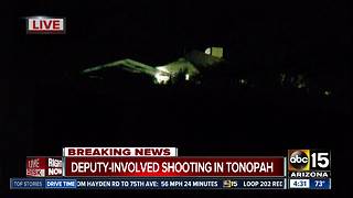 MCSO deputy involved in shooting in Tonopah