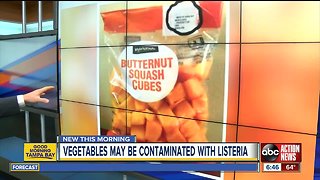 Listeria prompts recall for green beans, butternut squash