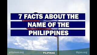 The origin of the name Philippines