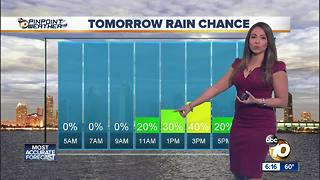 10News Pinpoint Weather with Meteorologist Angelica Campos