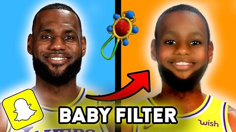 HILARIOUS Snapchat Baby Filter COMPILATION ATHLETE EDITION!