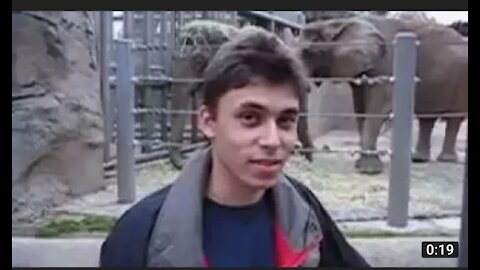 The first video of YouTube . Me at the zoo