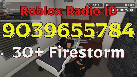 Firestorm Roblox Radio Codes/IDs