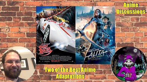 Anime Discussions: Speed Racer & Alita Battle Angel W/ Myself & Comics