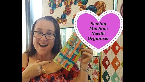 How to make a Sewing Machine Needle Organiser