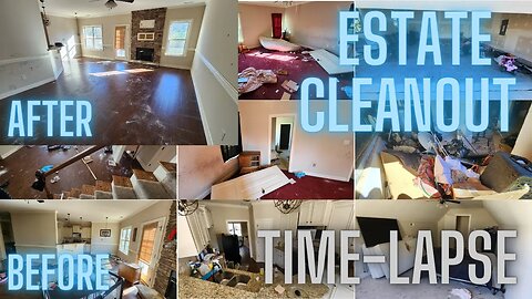 Time-Lapse Mastery: Epic Estate Clean-Out in Fast-Forward! ⏩✨ | Junk Removal Time-Lapse Adventur