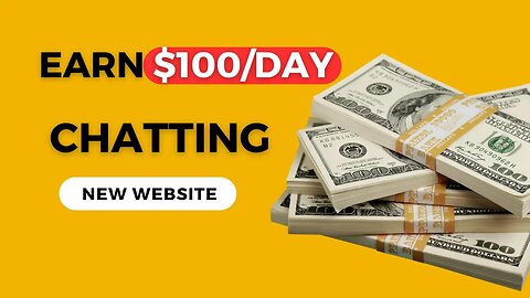 Earn $100 Daily Chatting Online - How To Become A Virtual Friend