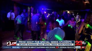 Prom night for special needs students