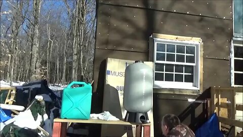 Designing Tiny House Gravity Feed Water System & Testing Tanks