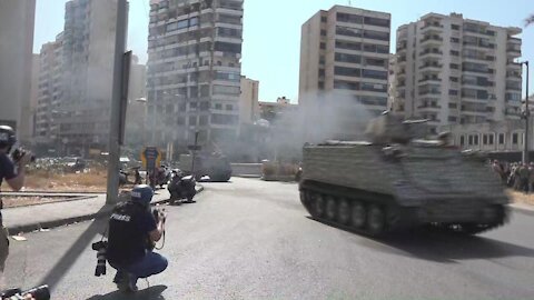 Lebanon: Gunshots ring out as army drafted in for Beirut protest - 14.10.2021