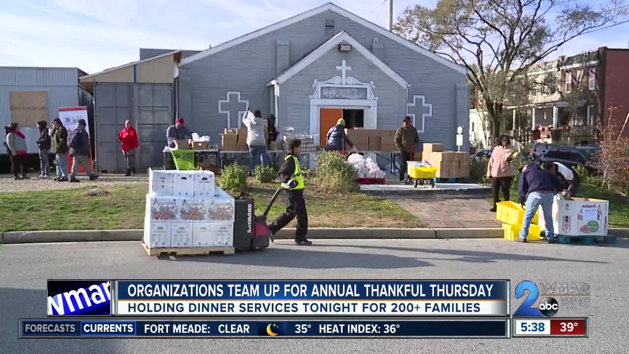 Organizations team up to provide Thanksgiving baskets for the community