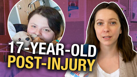 Teenager Jasmine Comeau wheelchair bound after being coerced into medically unnecessary jab