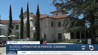 School opens for in-person learning