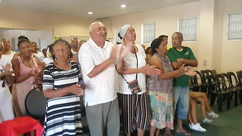 SOUTH AFRICA - Cape Town - Missing fishermen prayer service (Video) (ofk)