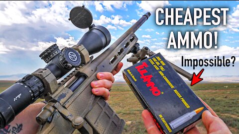 CHEAPEST .308 Ammo Long Range Challenge (SURPRISING!!!)