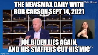 THE NEWSMAX DAILY WITH ROB CARSON SEPT 14, 2021!