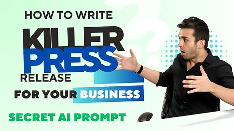 Writing A Killer Press Release Content For Your Business