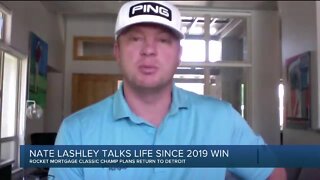 Nate Lashley talks life since 2019 Rocket Mortgage Classic win in Detroit