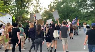 Pro Abortion Activists Illegally Protest Outside Justice Alito’s House