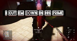I cut em down in his prime — Battlefield 5