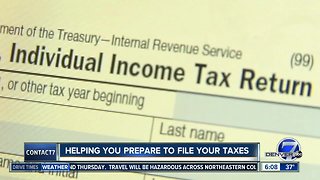 Helping you prepare your taxes