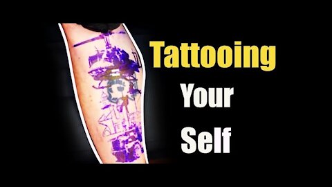 ✅Tattooing yourself!!! 👀With Tips and tricks for tattooing!!👀