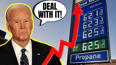 Gas Prices Hit ALL TIME HIGH | Joe Biden Lets Americans SUFFER Through Russia Oil Crisis Inflation