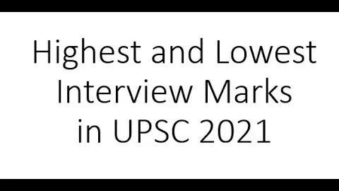 Highest and Lowest Marks is CSM PT 2021
