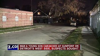 Detroit police looking for suspects in carjacking on city's west side