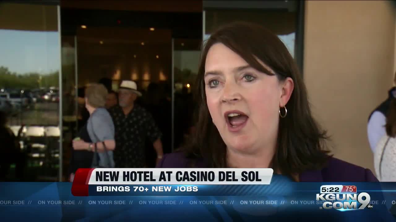 New hotel opens at Casino Del Sol