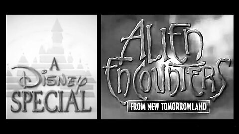 "Lost" Disney UFO documentary: Alien Encounters from New Tomorrowland, 1995