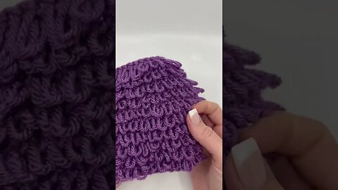 Get loopy with this free tutorial on my channel. #crochet #crochettutorial #crochetpattern