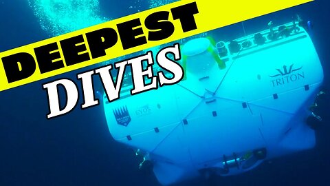 Deep Diving Submersibles Exploring Never Seen Before Waters