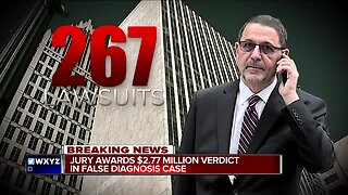 Jury awards $2.77M verdict in false diagnosis case