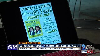 Afro's Clean Block Program celebrates 85 years on Tuesday night