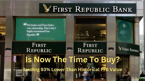 HUGE FRC (First Republic Bank) Stock News! WILL THIS MAKE $FRC go UP?!