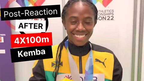 Kemba's Reaction After 4x100m | 18 Million Views on NBC. Was This Caused by Abby Steiner? Thoughts?