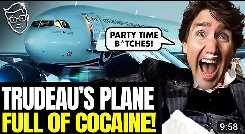 BUSTED_ Trudeaus Plane Filled With Cocaine Psychedelic Drugs_ Diplomat Outs Scumbag Canadian PM