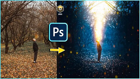 HOW i created this DRAMATIC effect in photoshop