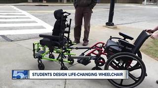 University of Akron students create life-changing design for family with two wheelchair-bound kids