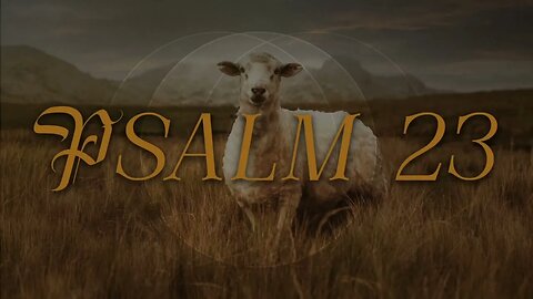 PSALM 23 - Week 2 - Pastor Joell Menefee