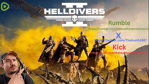 HellDivers 2 W/VapinGamers Livestream #RumbleTakeOver! lets get me to 200 followers